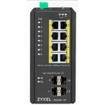 Коммутатор Zyxel RGS200-12P (1000 Base-TX (1000 мбит/с), 4 SFP порта)