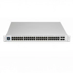 Коммутатор Ubiquiti UniFi Switch Pro USW-PRO-48-POE (1000 Base-TX (1000 мбит/с), 4 SFP порта)