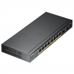 Коммутатор Zyxel GS1100-10HP GS1100-10HP-EU0102F (1000 Base-TX (1000 мбит/с), 2 SFP порта)