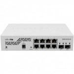 Коммутатор Mikrotik CSS610-8G-2S+IN (1000 Base-TX (1000 мбит/с), 2 SFP порта)