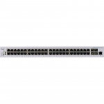 Коммутатор Cisco CBS250-48P-4G-EU (1000 Base-TX (1000 мбит/с), 4 SFP порта)
