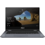 Ноутбук Asus VivoBook Flip 14 TP412FA-EC327T 90NB0N31-M10110 (14 ", FHD 1920x1080 (16:9), Intel, Pentium, 4 Гб, SSD, 256 ГБ)