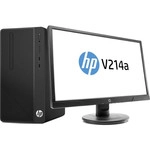 Настольный компьютерный комплект HP 290 G2 MT 4YV44ES (HP V214, Core i3, 8100, 3.6 ГГц, 8, SDD, 128 ГБ, Windows 10 Pro)