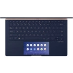 Ноутбук Asus ZenBook 14 UX434FQ-A6073R 90NB0RM1-M01660 (14 ", FHD 1920x1080 (16:9), Intel, Core i7, 16 Гб, SSD, 512 ГБ, nVidia GeForce MX350)