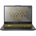Ноутбук Asus TUF Gaming A17 FX706II-AU045R 90NR03P1-M04490 (17.3 ", FHD 1920x1080 (16:9), AMD, Ryzen 5, 8 Гб, HDD и SSD, 256 ГБ, nVidia GeForce GTX 1650 Ti)
