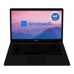 Ноутбук Digma EVE 14 C414 NCN144BXW03 (14 ", FHD 1920x1080 (16:9), Intel, Celeron, 4 Гб, SSD, 128 ГБ, Intel UHD Graphics)