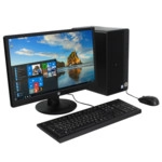 Настольный компьютерный комплект HP 290 G1 MT 3EC03ES (HP VH240a, Celeron, G3900, 2.8 ГГц, 4, HDD, 500 ГБ, Windows 10 Pro)