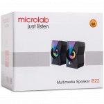 Компьютерные колонки Microlab B22 (Черный)