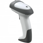 Сканер штрихкода Mindeo MD 2230AT+ (USB, Бело-серый, С подставкой, Ручной проводной, 1D)