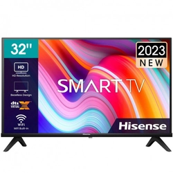 Телевизор Hisense 32A4K (SMART HD) (32 ", Smart TVЧерный)