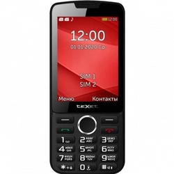 Мобильный телефон TeXet TM-308 черный-красный TM-308-BLACK-RED