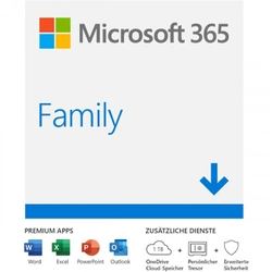 Офисный пакет Microsoft (Office) 365 Family Russian 6GQ-01598