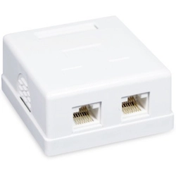 Сетевая розетка SHIP 2-port RJ-45 UTP Cat.5e A168