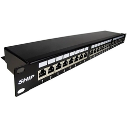 Патч-панель SHIP Патч Панель P199-24, 24 Порта, 1U, Cat.6, FTP. (24 порта, FTP, Cat. 6)