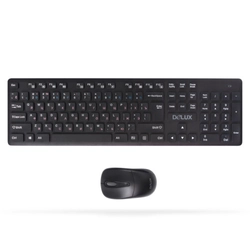 Клавиатура + мышь Delux DLD-1505OGB