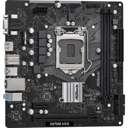Материнская плата ASRock H470M-HVS (micro-ATX, LGA 1200)