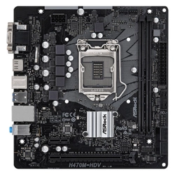 Материнская плата ASRock H470M-HDV (micro-ATX, LGA 1200)