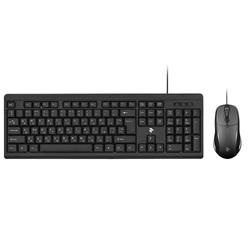 Клавиатура + мышь 2E MK401 USB Black 2E-MK401UB