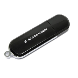 USB флешка (Flash) Silicon Power LuxMini 322 SP064GBUF2322V1K (64 ГБ)