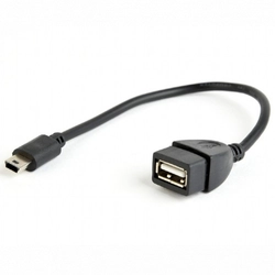 Кабель интерфейсный Cablexpert A-OTG-AFBM-002 (Micro USB - USB Af 2.0)