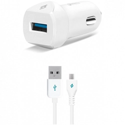 Ttec SpeedCharger QC 3.0 In-Car Charger 18 W with Micro USB Cable 2CKQC01M