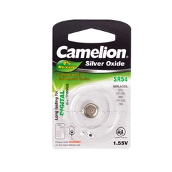 Батарейка CAMELION Silver Oxide SR54-BP1 - 1штука (Блистер)