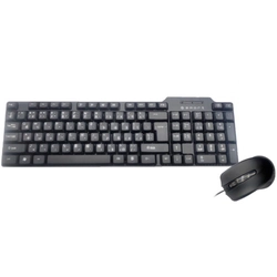 Клавиатура + мышь SMART CM-01KZ v2 - Black