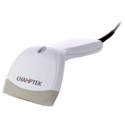 Сканер штрихкода Champtek SD-300 F0000001053 (Com (RS232), Белый, Ручной проводной, 1D)