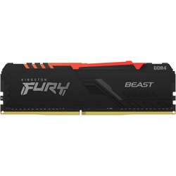 ОЗУ Kingston Fury Beast RGB KF426C16BBA/8 (DIMM, DDR4, 8 Гб, 2666 МГц)