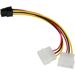 Кабель интерфейсный Cablexpert CC-PSU-63-15CM (Molex - PCI-E)