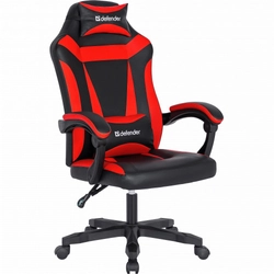 Компьютерный стул Defender Master чёрный/красный 64359