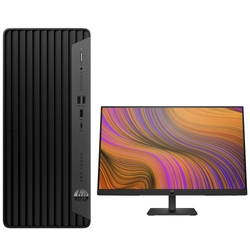 Настольный компьютерный комплект HP Pro 400 G9 Tower P24h G5 6A8E1EA (HP P24h G5, Core i5, 12500, 3.0 ГГц, 8, SDD, 512 ГБ, Windows 11 Pro)