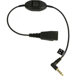 Аксессуар для телефона Jabra Link Mobile QD на 2,5 мм. pin plug, для Cisco (EOL) 8800-00-79