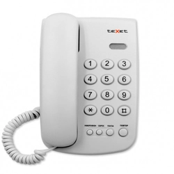 Аналоговый телефон TeXet TX-241 светло-серый TX-241-GRAY