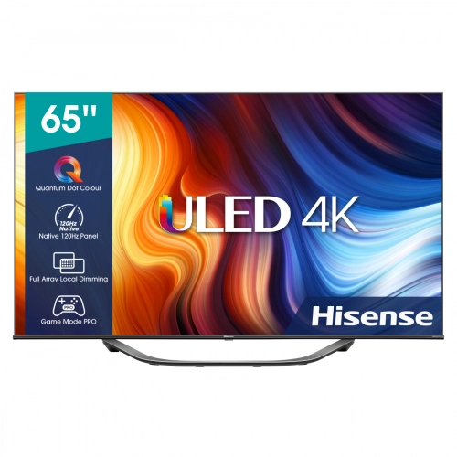 Телевизор Hisense 65U7HQ (65 ", Smart TVЧерный)