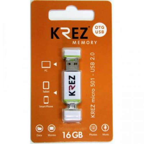 USB флешка (Flash) Krez KREZ501WE16 (16 ГБ)