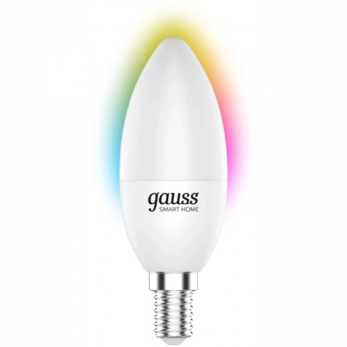 Gauss Smart Home E14 RGB 5Вт 470lm Wi-Fi [1190112]