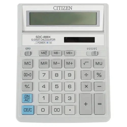 Калькулятор Citizen SDC-888XWH