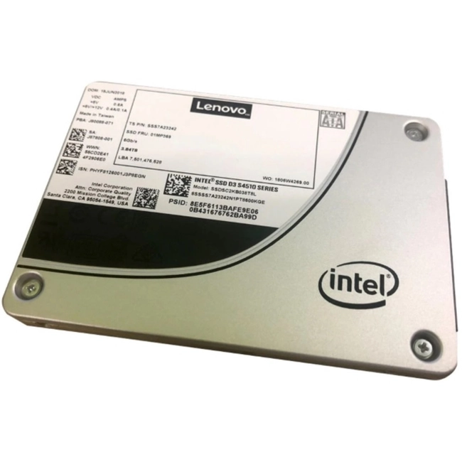 Серверный жесткий диск Lenovo ThinkSystem SFF 480GB SATA 4XB7A10248 (2,5 SFF, 480 ГБ, SATA)