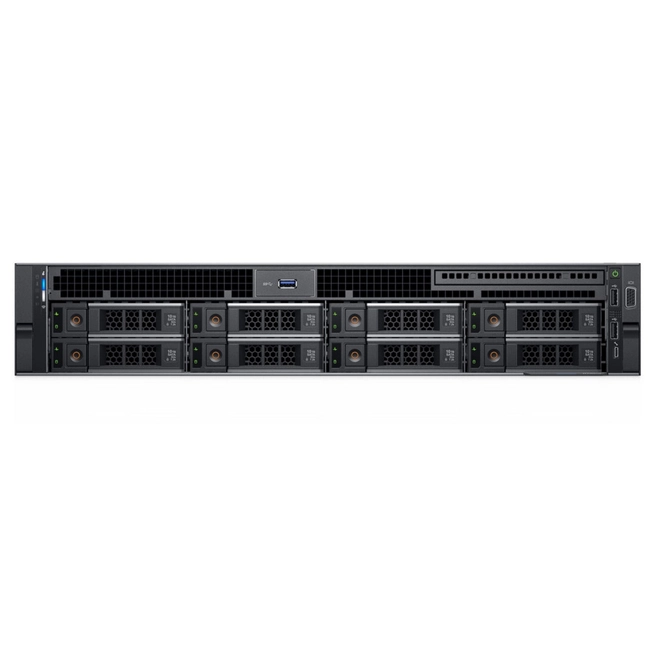 Сервер Dell PowerEdge R740 210-AKXJ-304 (2U Rack, Xeon Silver 4210, 2200 МГц, 10, 13.75, 2 x 16 ГБ, LFF 3.5", 8, 1x 1 ТБ)
