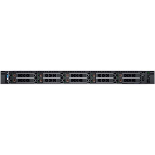 Сервер Dell PowerEdge R640 R640-8585 (1U Rack, Xeon Silver 4210, 2200 МГц, 10, 13.75, 1 x 16 ГБ, SFF 2.5", 10, 1x 1.2 ТБ)