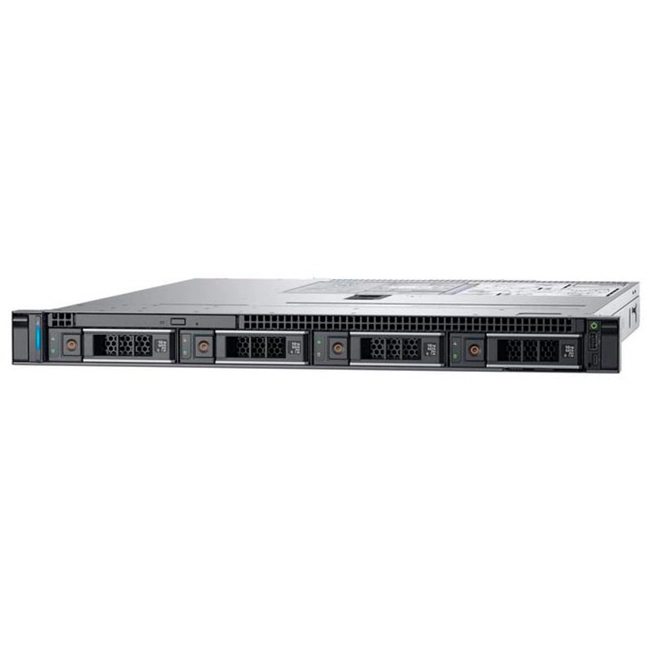 Сервер Dell PowerEdge R340 210-AQUB-16 (1U Rack, Xeon E-2124, 3300 МГц, 4, 8, LFF 3.5", 4)