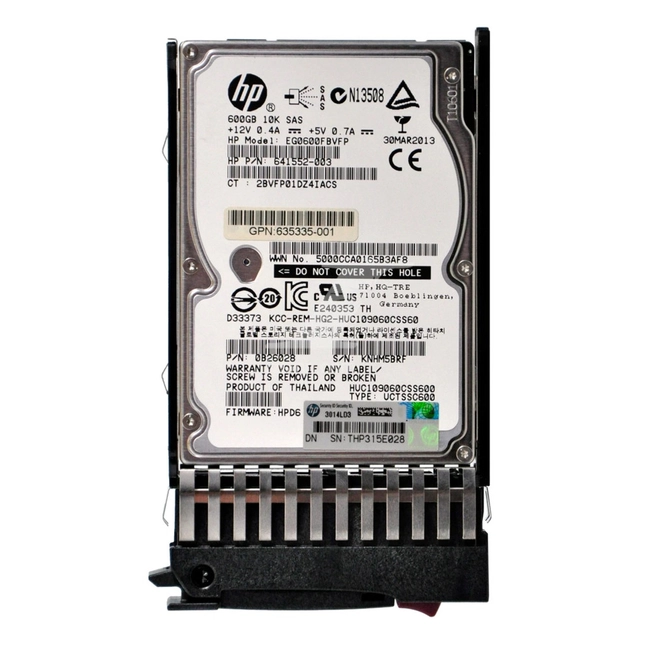 Серверный жесткий диск HP AW611A (2,5 SFF, 600 ГБ, SAS)