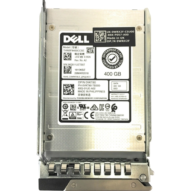 Серверный жесткий диск Dell PowerEdge Read Intensive400-BDQJ 33XH7 (2,5 SFF, 1.92 ТБ, SATA)