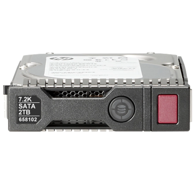 Серверный жесткий диск HPE 2TB SATA 6G 7.2K LFF 872489-B21 (3,5 LFF, 2 ТБ, SATA)