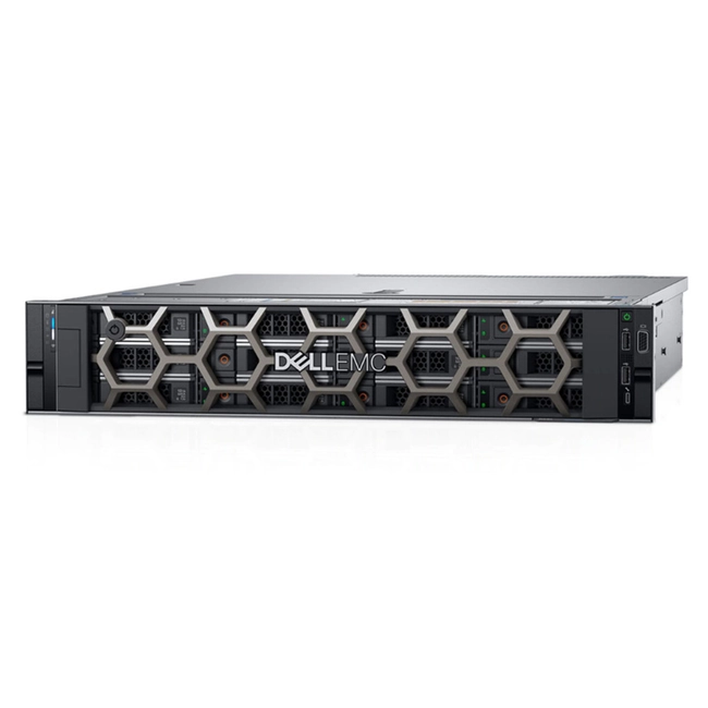 Сервер Dell PowerEdge R540 R540-2243 (2U Rack, Xeon Silver 4214, 2200 МГц, 12, 16.5, 2 x 16 ГБ, SFF 2.5", 12, 1x 1 ТБ)
