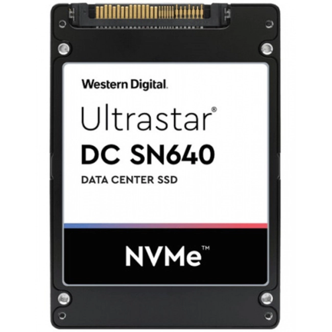 Внутренний жесткий диск Western Digital Ultrastar DC SN640 SE WUS4BB038D7P3E1 (0TS1962) (SSD (твердотельные), 3.84 ТБ, 2.5 дюйма, NVMe)