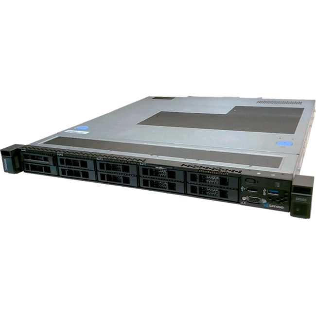 Сервер Lenovo ThinkSystem SR250 7Y521002EA-NC1 (1U Rack, Xeon E-2276G, 3800 МГц, 6, 12, 1 x 16 ГБ, SFF 2.5", 10)