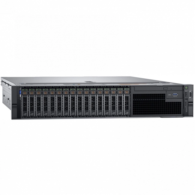 Сервер Dell PowerEdge R740 210-AKXJ-276 (2U Rack, Xeon Gold 6230, 2100 МГц, 20, 27.5, 16 x 32 ГБ, SFF 2.5", 16, 2x 600 ГБ)