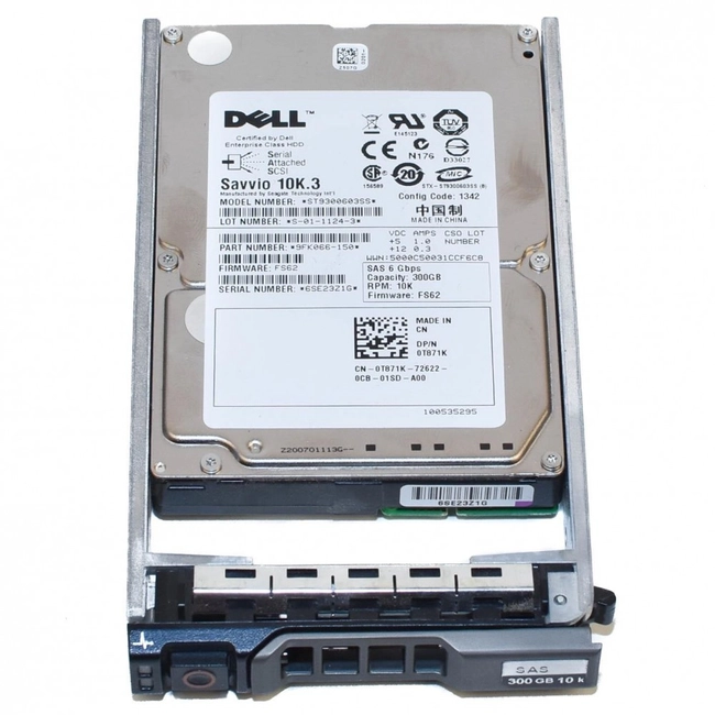 Серверный жесткий диск Dell 1.92 ТБ 400-BCPE-t (2,5 SFF, 1.92 ТБ, SAS)